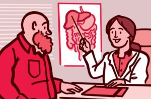 Early warning signs of liver problems illustrated for patient awareness