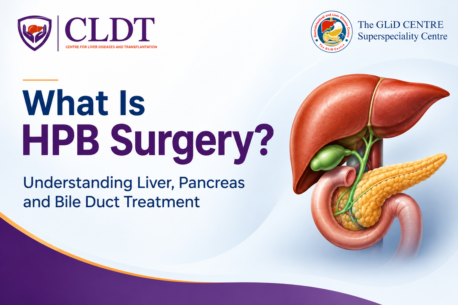 Dr. Manoj Shrivastav explaining HPB surgery for liver, pancreas and bile duct conditions in Pune